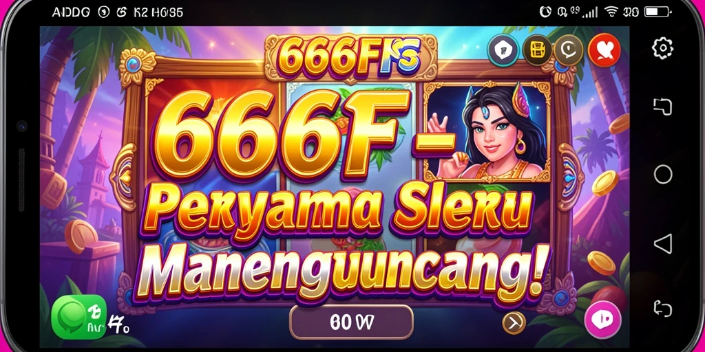 Tampilan gameplay slot yang mengasyikkan di 666FF.