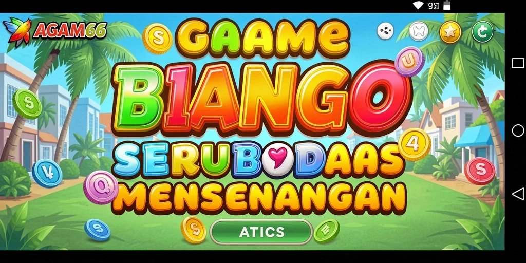 Screenshot AGAM66 menunjukkan aksi seru dalam permainan Bingo.