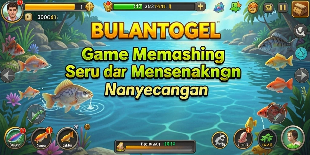 Tangkapan menakjubkan dalam gameplay Fishing di BULANTOGEL.