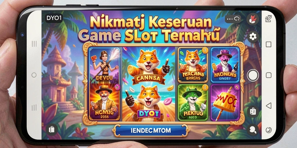 Tampilan screenshot DYO1 yang menunjukkan keseruan gameplay Slot.