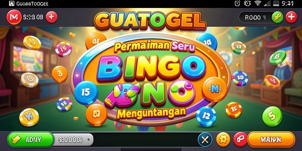 Tampilan gameplay GUATOGEL yang menarik dan menyenangkan.