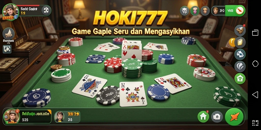 Tampilan gameplay HOKI777 yang menarik dan mudah diakses.