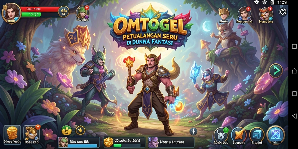 Tampilan gameplay OMTOGEL yang memukau dan penuh petualangan.