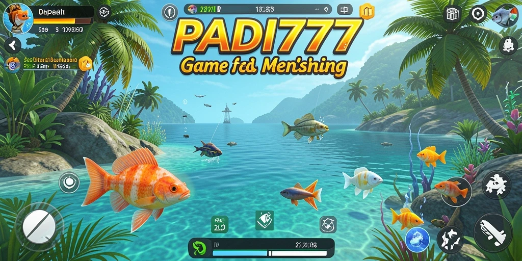 Gameplay PADI777 yang menarik dengan berbagai lokasi memancing.