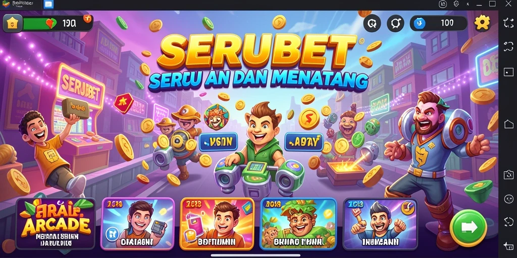 Gameplay seru dan menantang di SERUBET.