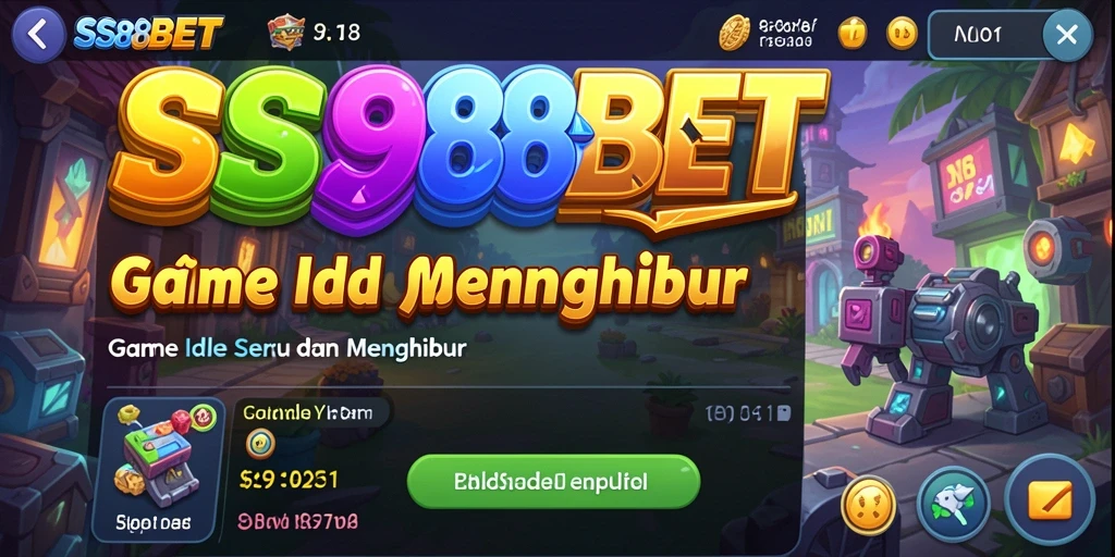 Screenshot dari gameplay seru SS88BET yang menunjukkan kemajuan dalam permainan Idle.